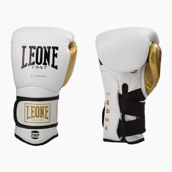 LEONE 1947 Il Tecnico N2 boxing gloves white GN211 3