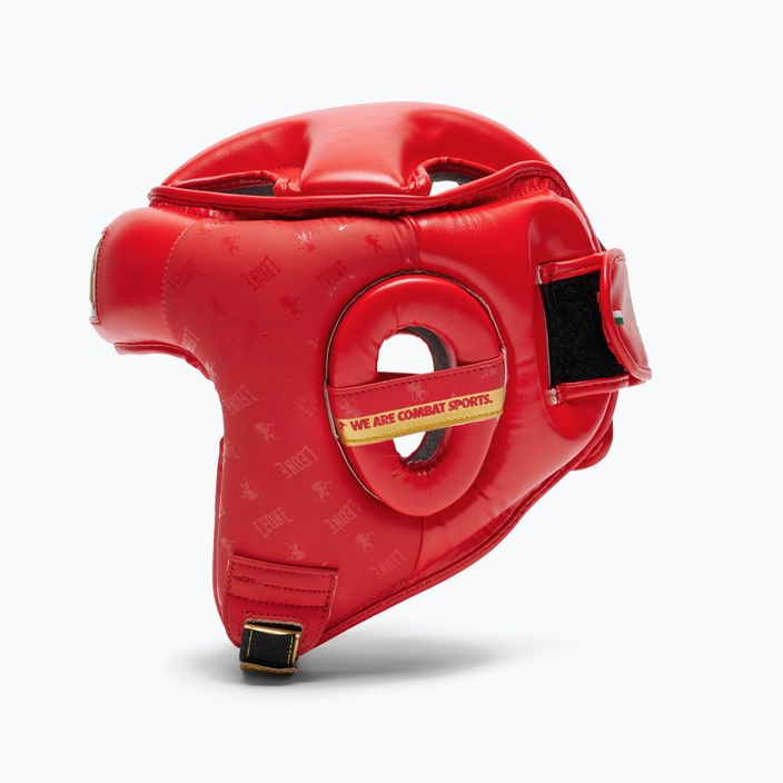 LEONE boxing helmet 1947 Headgear Dna red CS444 8