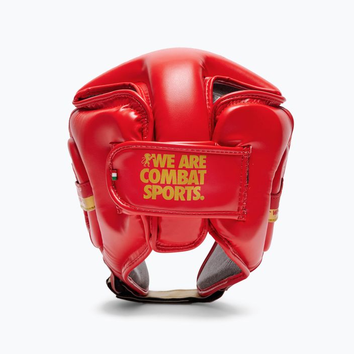 LEONE boxing helmet 1947 Headgear Dna red CS444 9