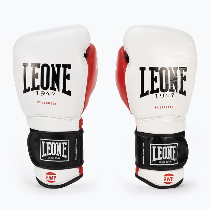 LEONE 1947 Il Tecnico N3 boxing gloves white GN113