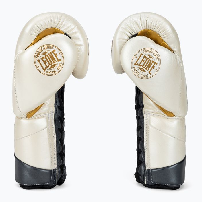 LEONE boxing gloves 1947 Authentic 2 white 4