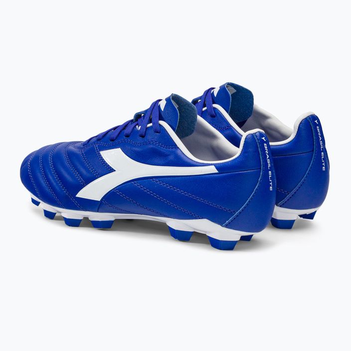 Children's football boots Diadora Brasil Elite 2 LT LPU Y blue DD-101.178866-D0336-34 3