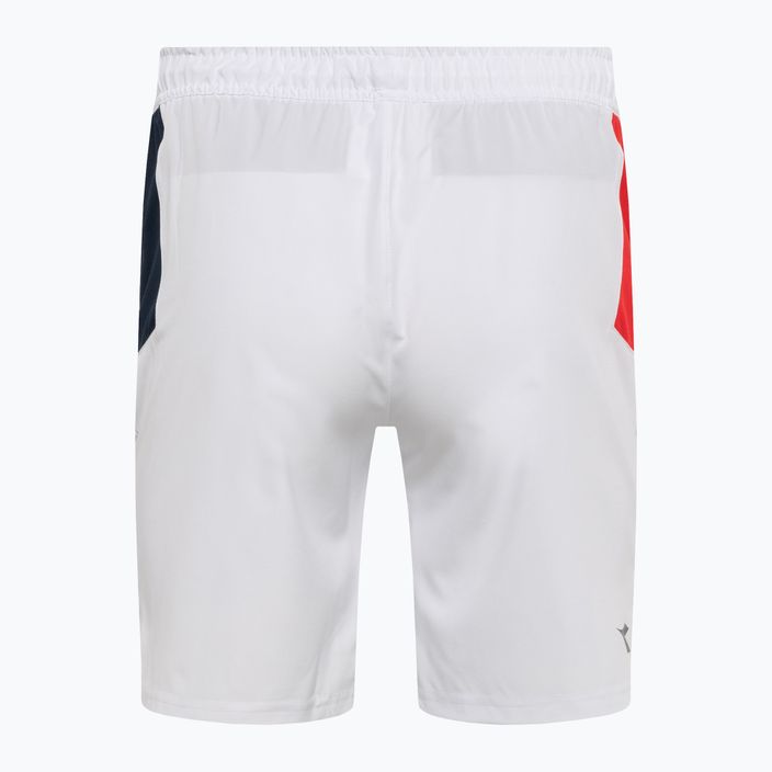 Men's Diadora Core Bermuda tennis shorts white DD-102.179128-20002 2