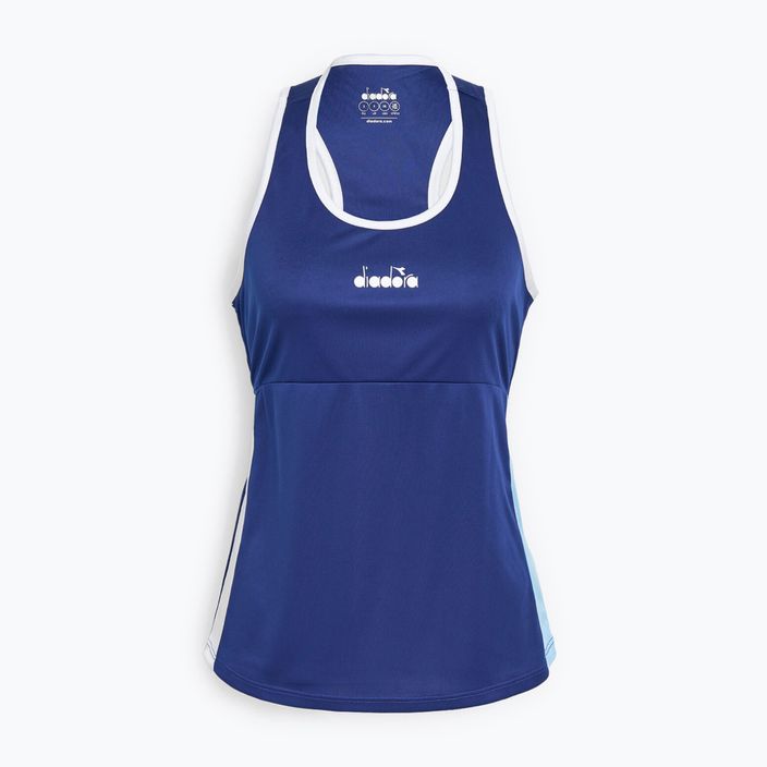 Women's tennis shirt Diadora Core Tank blue DD-102.179174-60013 4