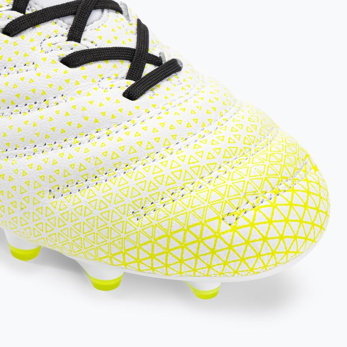 Men's Diadora Brasil Elite Tech GR LPX football boots white/black/fluo yellow 7