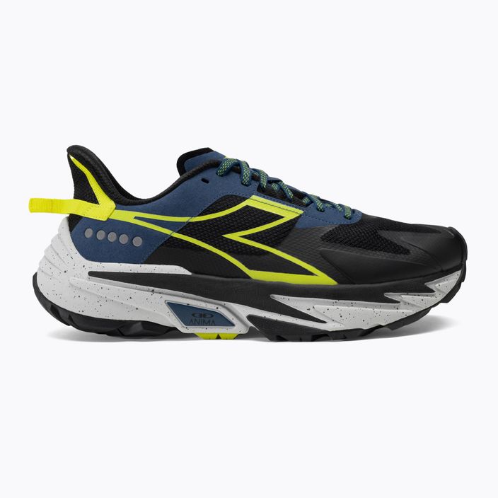 Men's running shoes Diadora Equipe Sestriere-XT blk/evening primrose/silver dd 2