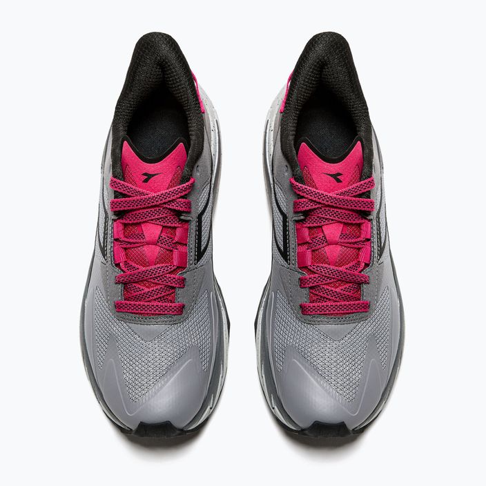 Women's running shoes Diadora Equipe Sestriere-XT alloy/black/rubine red c 13
