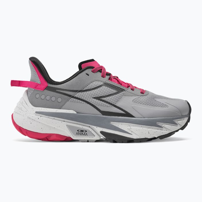 Women's running shoes Diadora Equipe Sestriere-XT alloy/black/rubine red c 2