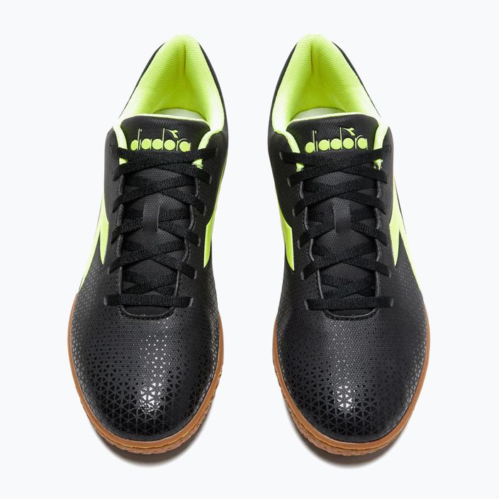 Men's Diadora Pichichi 6 IDR football boots black/yellow fi dd/white 13