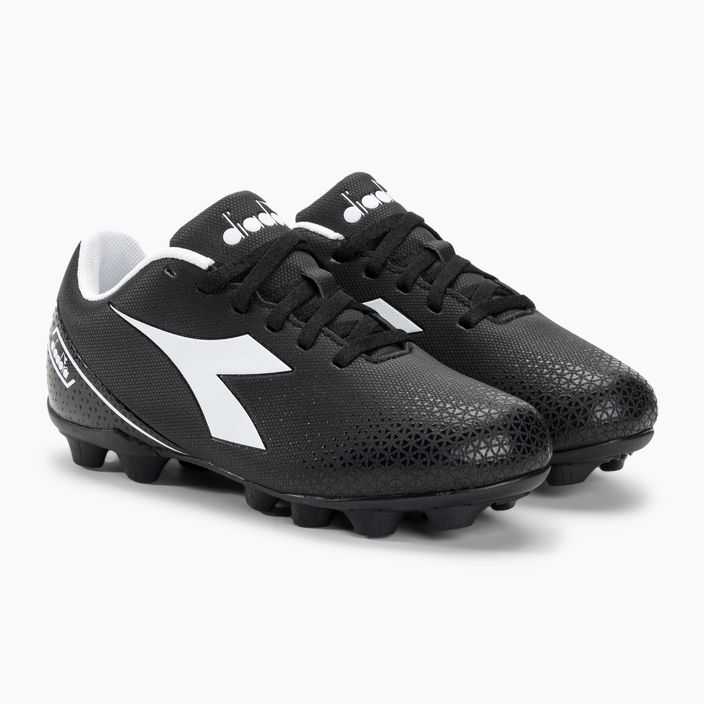 Children's football boots Diadora Pichichi 6 MD JR black/white 4