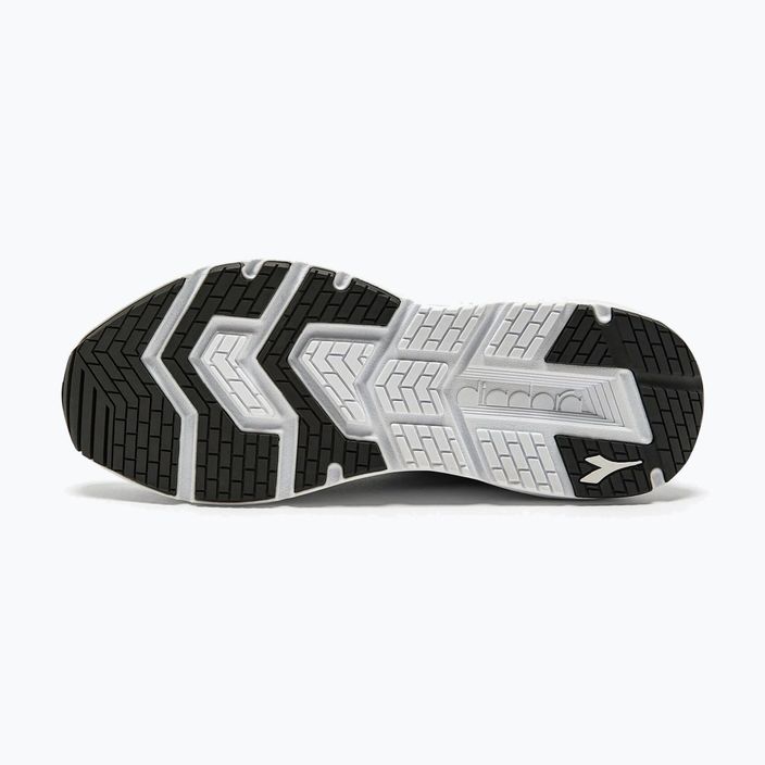 Women's running shoes Diadora Passo 3 black/white/aruba blue 14