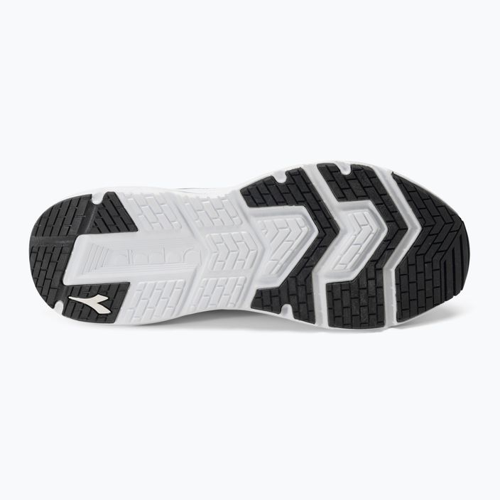 Women's running shoes Diadora Passo 3 black/white/aruba blue 5
