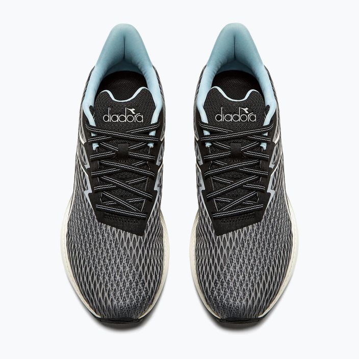 Men's Diadora Strada steel gray/black running shoes 13