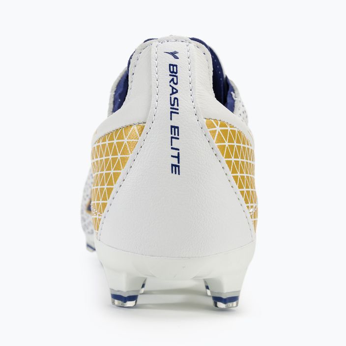 Men's Diadora Brasil Elite GR LT LP12 white/blue/gold football boots 6