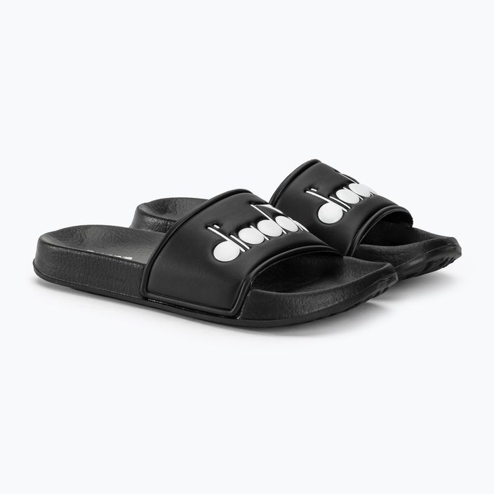 Diadora Praia nero/bianco slides 4