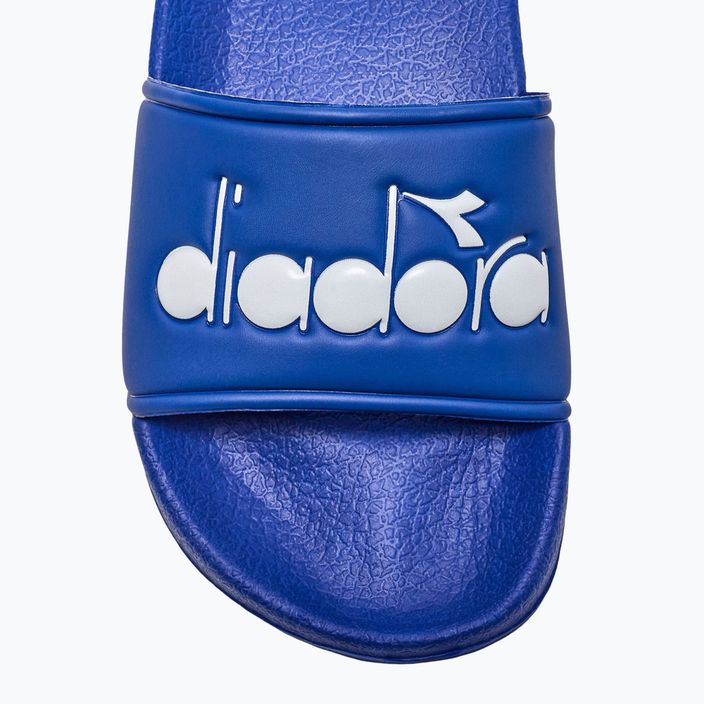 Diadora Praia imperial blue/white flip-flops 12