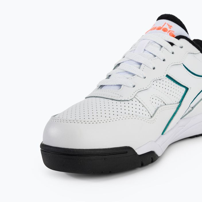 Diadora Winner bianco/verd blu-capri shoes 7