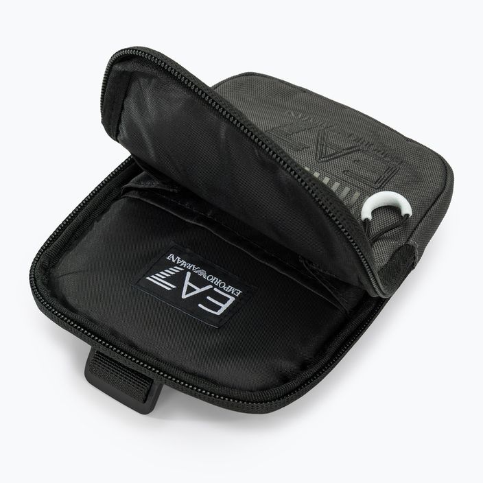 EA7 Emporio Armani Train Core Mini raven/black logo pouch 5