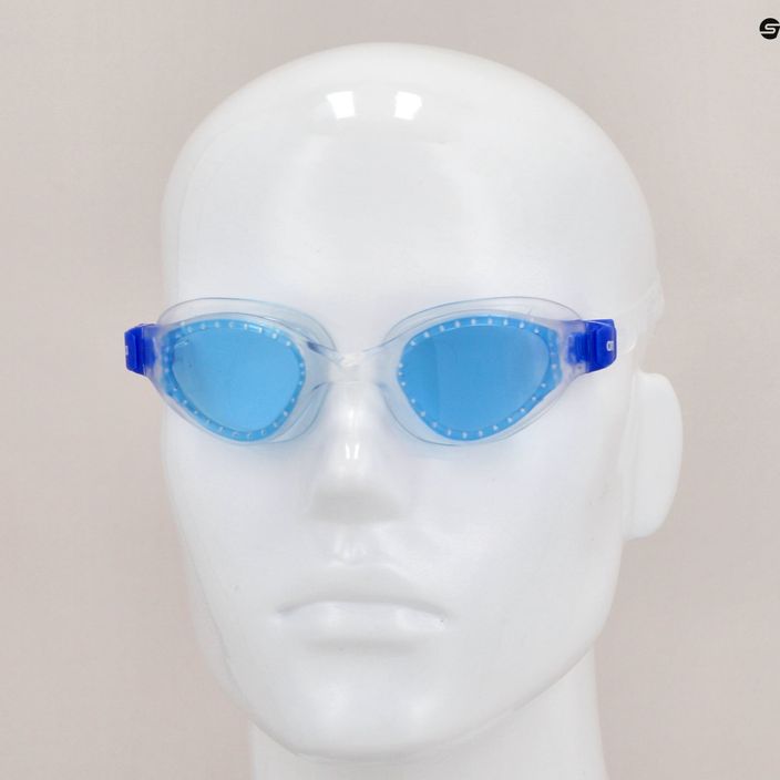 Arena Cruiser Evo blue/clear/clear children's swimming goggles 002510/710 7