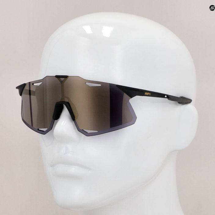 Cycling goggles 100% Hypercraft matte black/soft gold 60000-00001 11