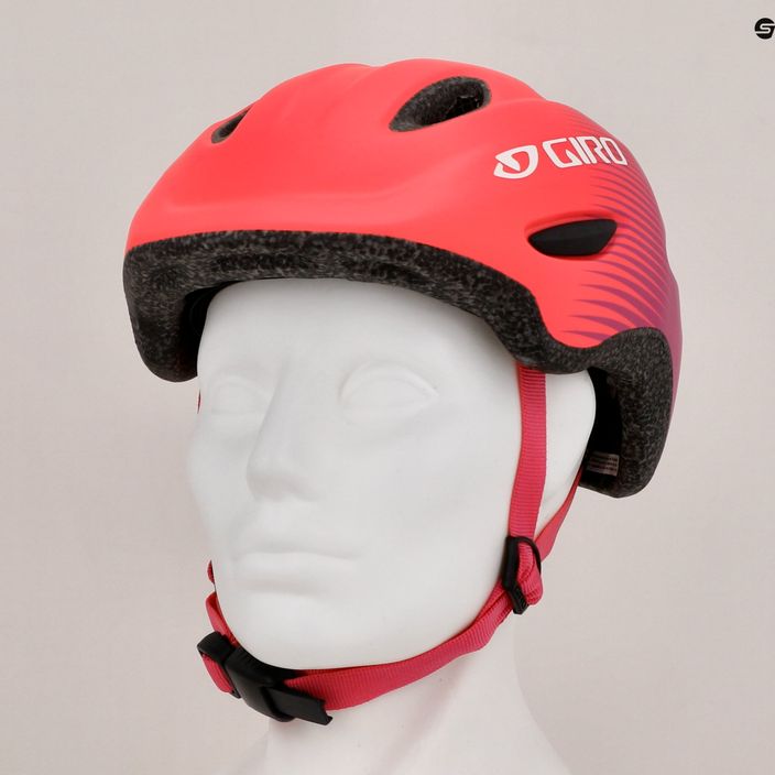 Giro Scamp pink and purple children's bike helmet GR-7150045 10