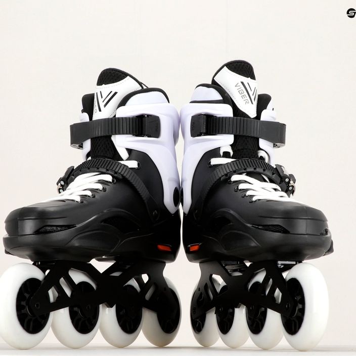Men's Tempish Viber 90 roller skates black and white 1000069 13