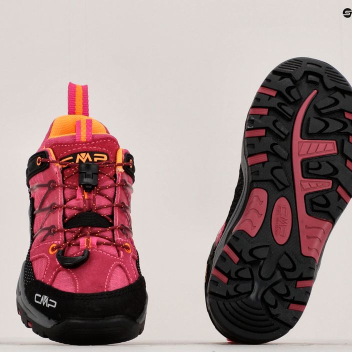 CMP children's trekking boots Rigel Low Wp pink 3Q54554/06HE 12