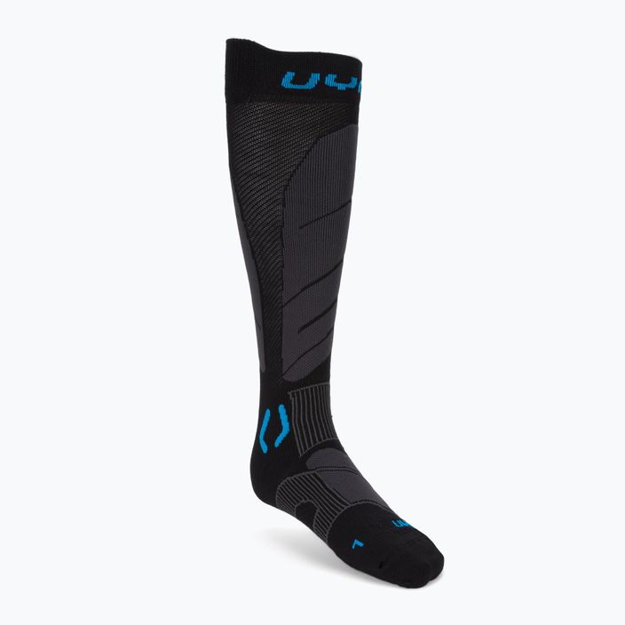 Men's ski socks UYN Ski Touring black/azure