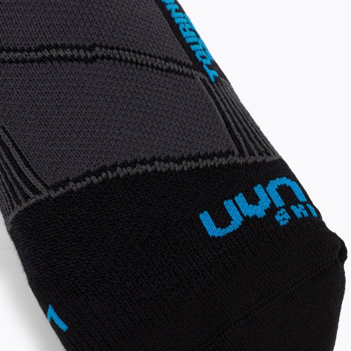 Men's ski socks UYN Ski Touring black/azure 4