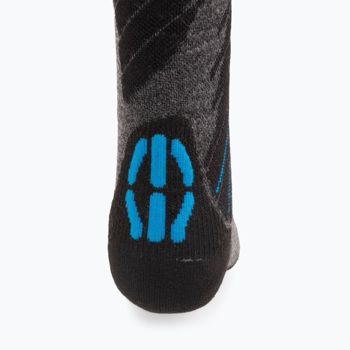 Men's ski socks UYN Ski Comfort Fit medium grey/melange/azure 5
