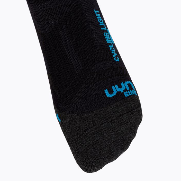 Men's cycling socks UYN Light black /grey/indigo bunting 3