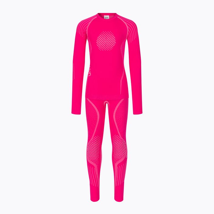 Children's thermal underwear UYN Visyon UW Set sweet pink