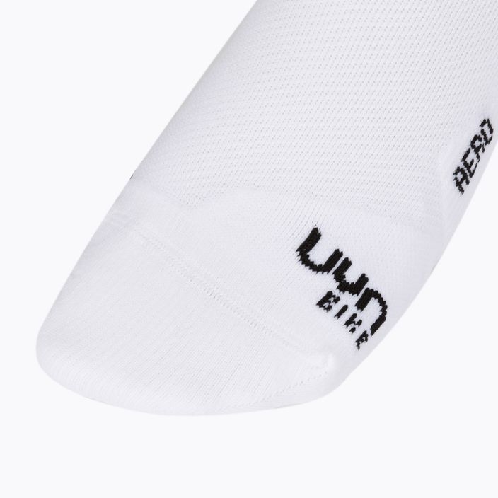 Men's cycling socks UYN Aero white/black 3