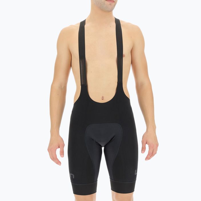 Men's cycling shorts UYN Ridemiles black/black 4