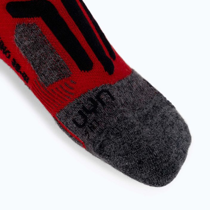 Men's ski socks UYN Ski Merino erd/black 5