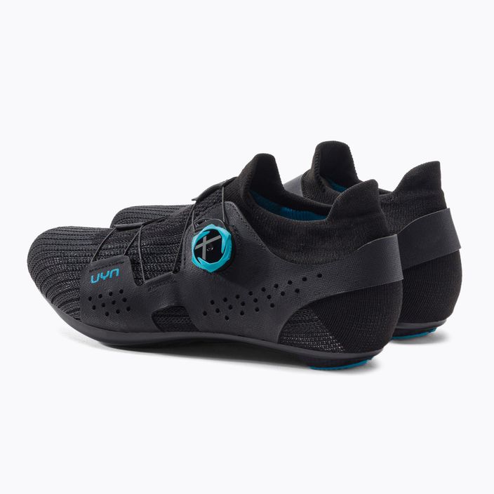 Men's road shoes UYN Naked Carbon black/blue 3