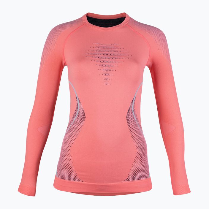 Ladies' thermal sweatshirt UYN Evolutyon UW Shirt strawberry/pink/turquoise