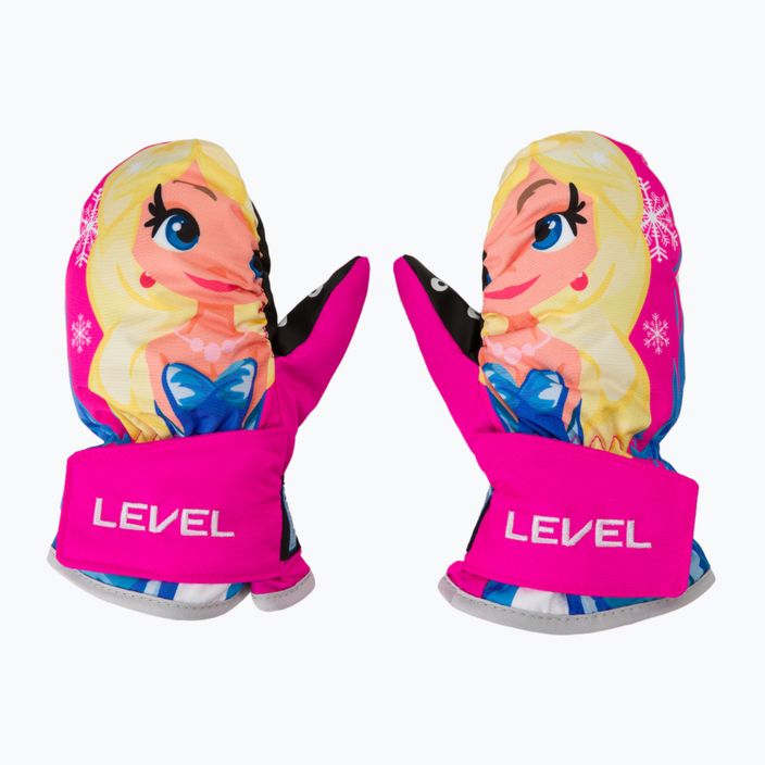 Level Animal Mitt children's snowboard gloves gold 4174 3