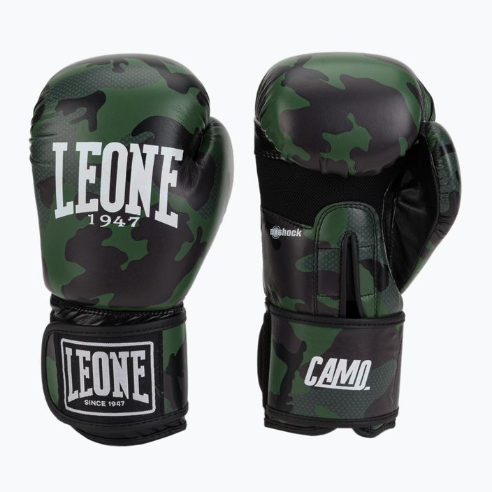 LEONE 1947 Camo green boxing gloves GN324 3