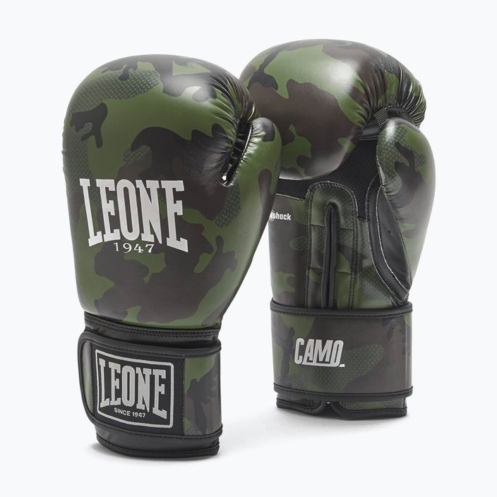LEONE 1947 Camo green boxing gloves GN324 7