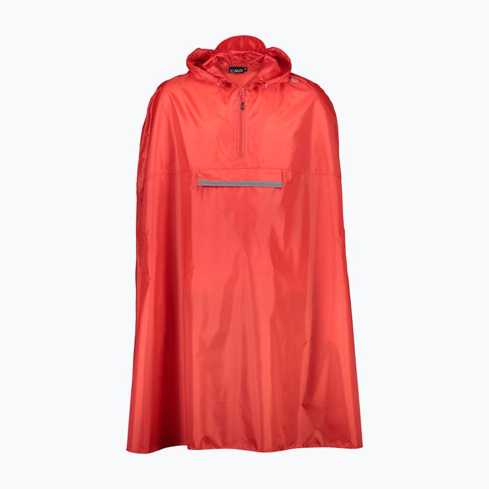 CMP rain cape red 38X7967/C580