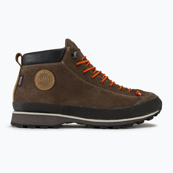 Men's hiking boots Lomer Bio Naturale Mid Mtx Suede saloon/orange 2