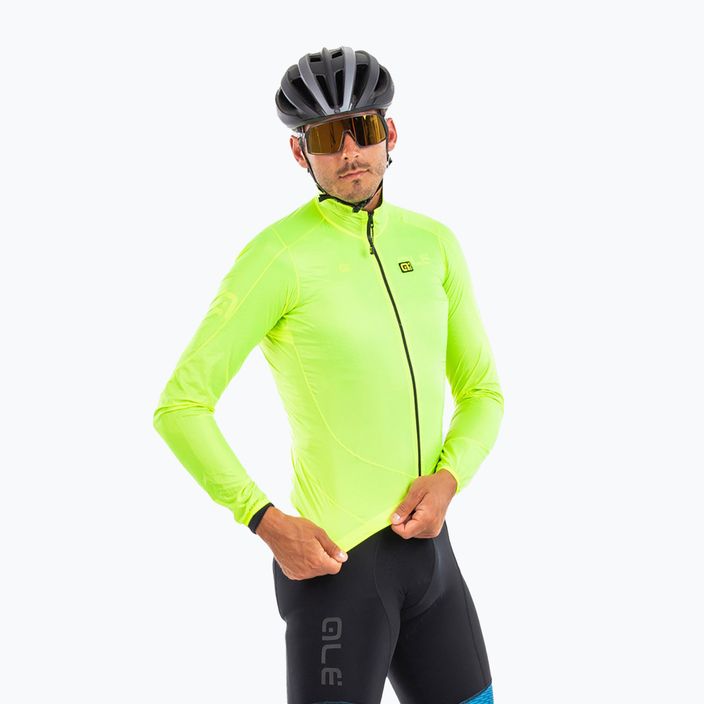 Men's Alé Giubbino Light Pack Cycling Jacket Yellow L15046019