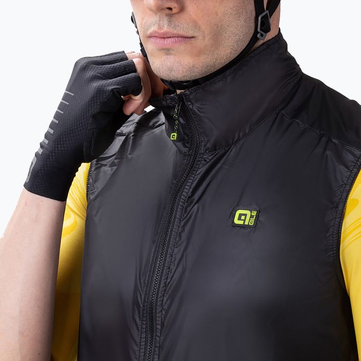 Men's Alé Gilet Light Pack cycling waistcoat black L15140119 4