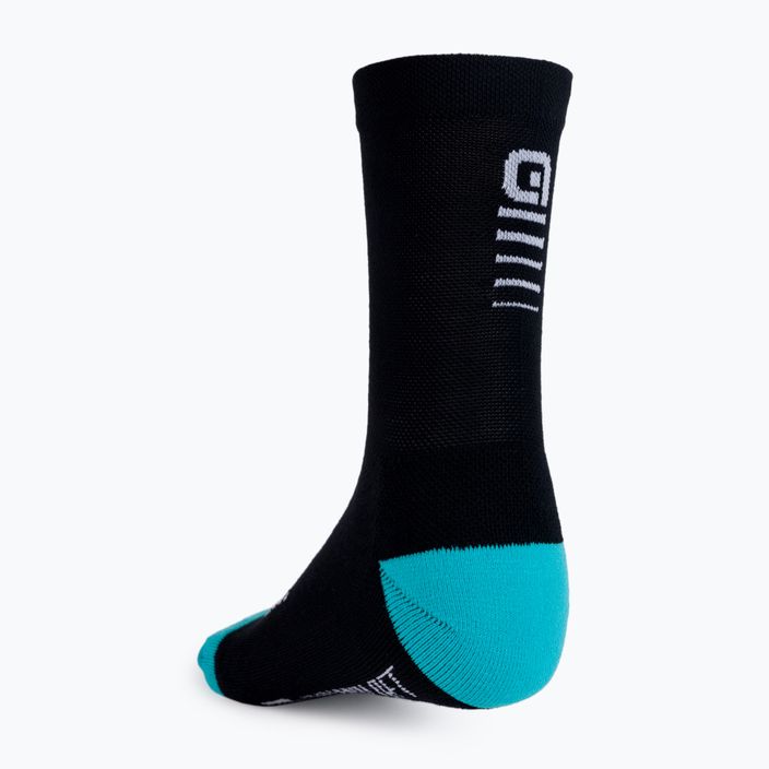 Men's Alé Thermo Primaloft cycling socks black/blue L20066467 2