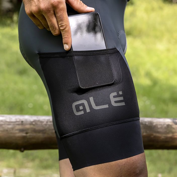 Men's Alé Stones Cargo Bibshort cycling shorts black L20158401 9