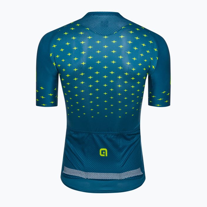 Men's Alé Stars cycling jersey blue/yellow L21091462 2
