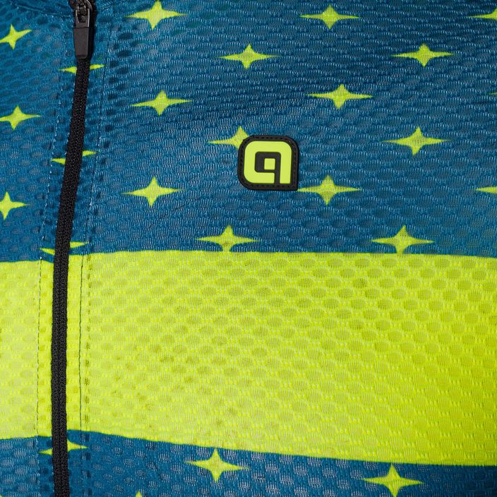Men's Alé Stars cycling jersey blue/yellow L21091462 3