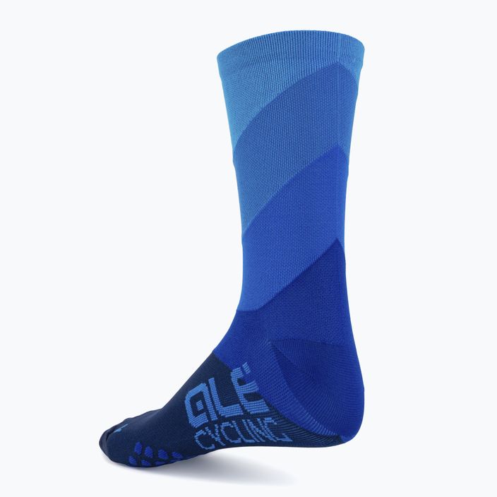 Alé Diagonal Digitopress cycling socks blue L21175402 2