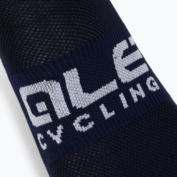 Alé cycling socks navy blue Stars L21183402 3